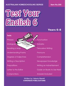 Test Your English 6 (Item no.550)