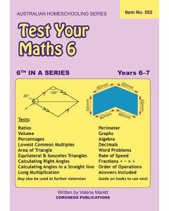 Test Your Maths 6 (Item No. 552)