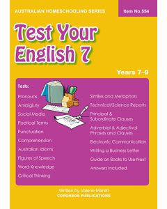 Test Your English 7 (Item no.554)