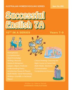 Successful English 7A (Years 7-9) (Item no. 558)