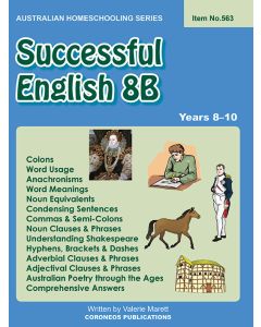 Successful English 8B (Australian Homeschooling no. 563)