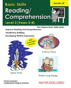 Reading / Comprehension Level 3 Yrs 5 to 8 (Basic Skills No. 59)