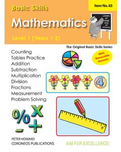 Basic Skills Maths Level 1 Yrs 1 - 2 (Basic Skills No. 65)