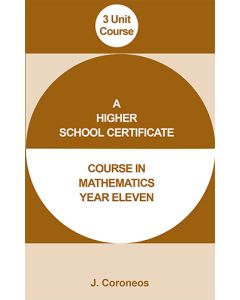Year 11 3 Unit  Mathematics Course