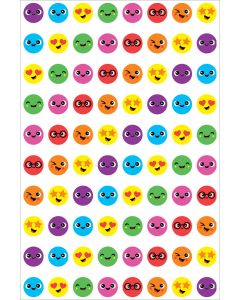 Smiles - Dynamic Dots Stickers - 13mm (Pack of 800) DD404