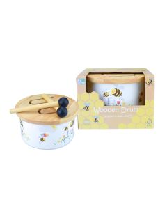 Koala Dream Buzzy Days Bee Wooden Drum (18 months+)