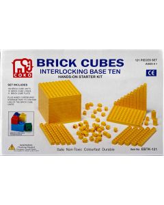 Coko Cube Bricks Base 10 Kit 121 pc set (Ages 6+)