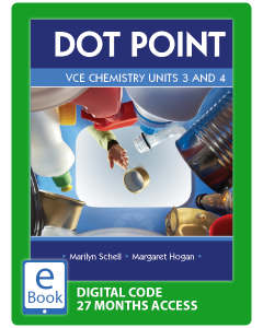 Dot Point VCE Chemistry Units 3&4 eBook (27-month Access Code)