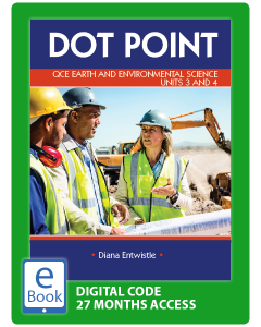 Dot Point QCE Earth & Environmental Science Units 3&4 eBook (27-month Access Code)