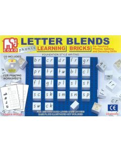 Coko Phonic Learning Bricks: Letter Blends (Ages 4+)