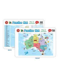 Practise Mat - Map of Australia