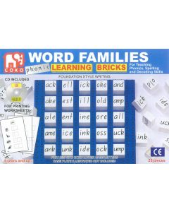 Coko Phonic Learning Bricks: Word Families (Ages 4+)