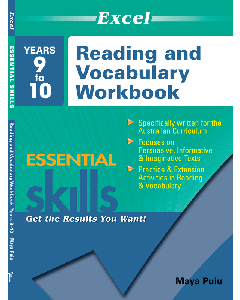 Excel Essential Skills: Reading and Vocabulary Workbook Years 9 to 10