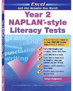 Excel NAPLAN*-style Literacy Tests Year 2 [Temporarily Out of Stock]