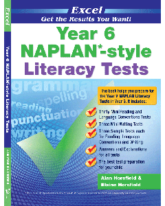 Excel NAPLAN*-style Literacy Tests Year 6