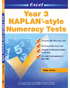 Excel NAPLAN*-style Numeracy Tests Year 3