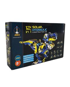 12 in 1 Solar and Hydraulic Construction Kit (Ages 8+)