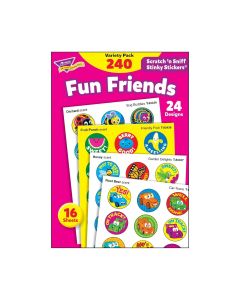 Scratch 'n Sniff Stinky Stickers Fun Friends Value Pack 240