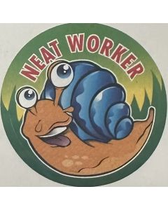 Neat Worker Merit Stickers - Pack of 60