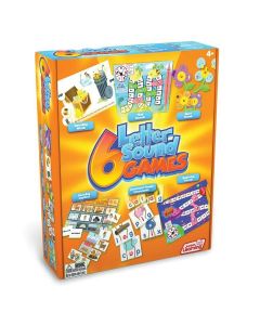 6 Letter Sound Games JL400 (Ages 4+)
