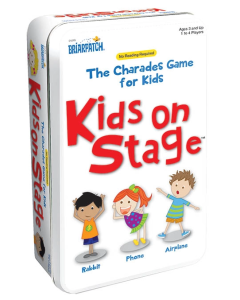 Kids on Stage Charades Game Tin (Ages 3+)