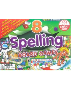 8 Spelling Board Games (Ages 4+)
