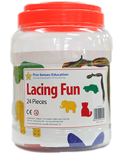 Lacing Fun 24 pieces #QL-054(B)-2
