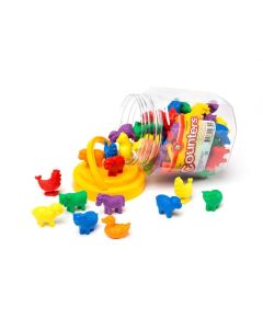 Farm Animal Counters Jar of 72 (Ages 3+)