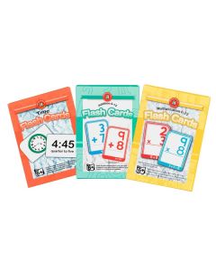 Maths Flash Cards Set of 3 (Ages 6+)