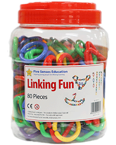 Linking Fun 80 pieces (Ages 3+)