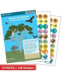 Gamilaraay Merit Stickers (10 pack)