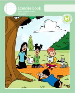 Notebook Size Exercise Book 6mm Normal Ruled 64pp