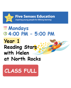 Term 4 2025: Year 1 Reading Stars Group: Mondays 4:00 PM with Helen at North Rocks [Class Full]
