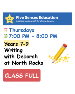 Term 4 2026: Yrs 7-9 Writing Group: Thursdays 7:00 PM with Deborah at North Rocks [Class Full]