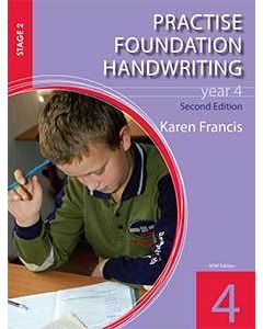 Practise Foundation Handwriting 4 (2nd Ed.)