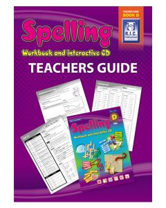 Spelling Workbook and Interactive CD Teachers Guide Book D