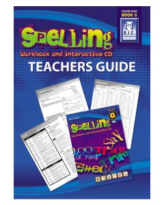 Spelling Workbook and Interactive CD Teachers Guide Book G