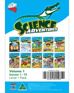 Science Adventures Issues 1-10 Level 1 Pack (Ages 6-8)