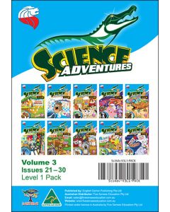 Science Adventures Issues 21-30 Level 1 Pack (Ages 6-8)