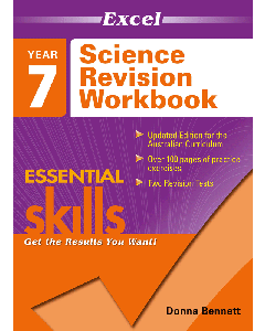 Excel Essential Skills: Science Revision Workbook Year 7 [Temporarily Out of Stock] 