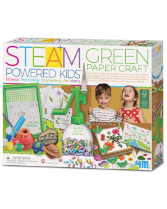 Green Paper Craft - 4M STEAM POWERED KIDS (Ages 5+)