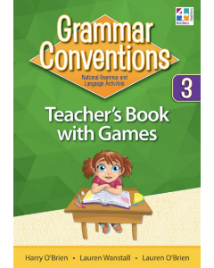 Grammar Conventions Teacher's Book with Games 3