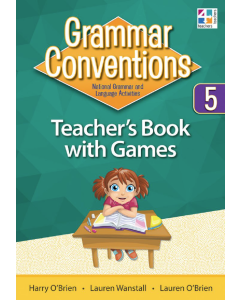 Grammar Conventions Teacher's Book with Games 5