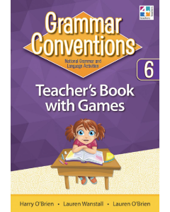 Grammar Conventions Teacher's Book with Games 6