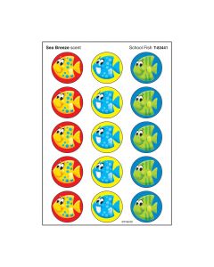 Scratch 'n Sniff Stinky Stickers Sea Breeze Scent & School Fish