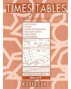 Skillbuilders Times Tables Workbook 2