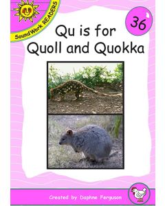 36. Qu is for Quoll & Quokka