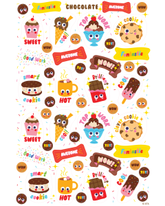 Chocolate ScentSations "Scratch & Sniff" Merit Stickers (Pack of 150) SS1016