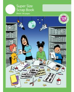 Super Size Scrap Book Blank 128pp