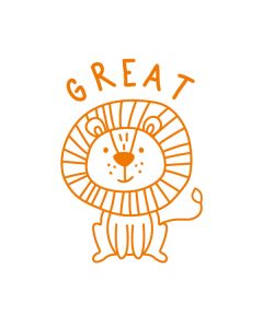 ATA Merit Stamp: Great Lion - ST1203